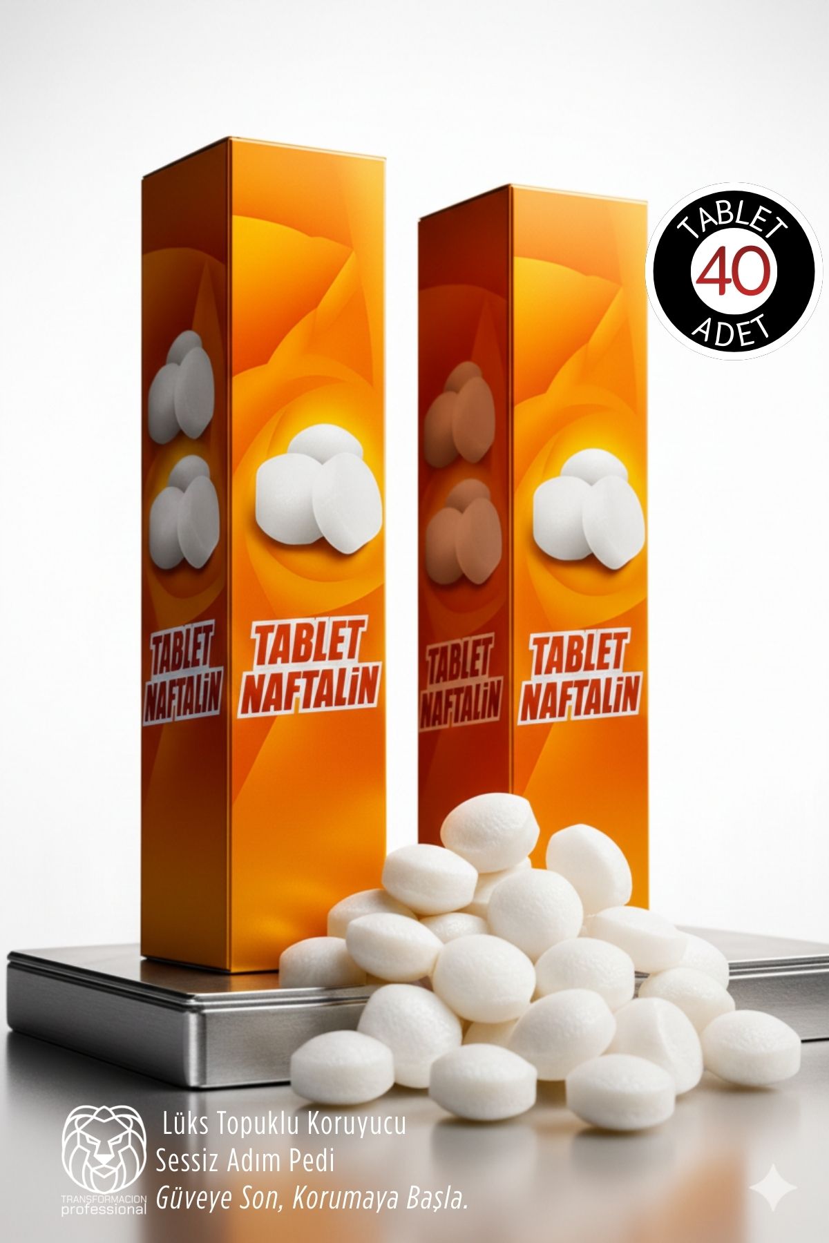 Tablet Naftalin: Güvelere Karşı Kesin Çözüm, Gardıroplarınızın Koruyucu Kalkanı 40 Adet 