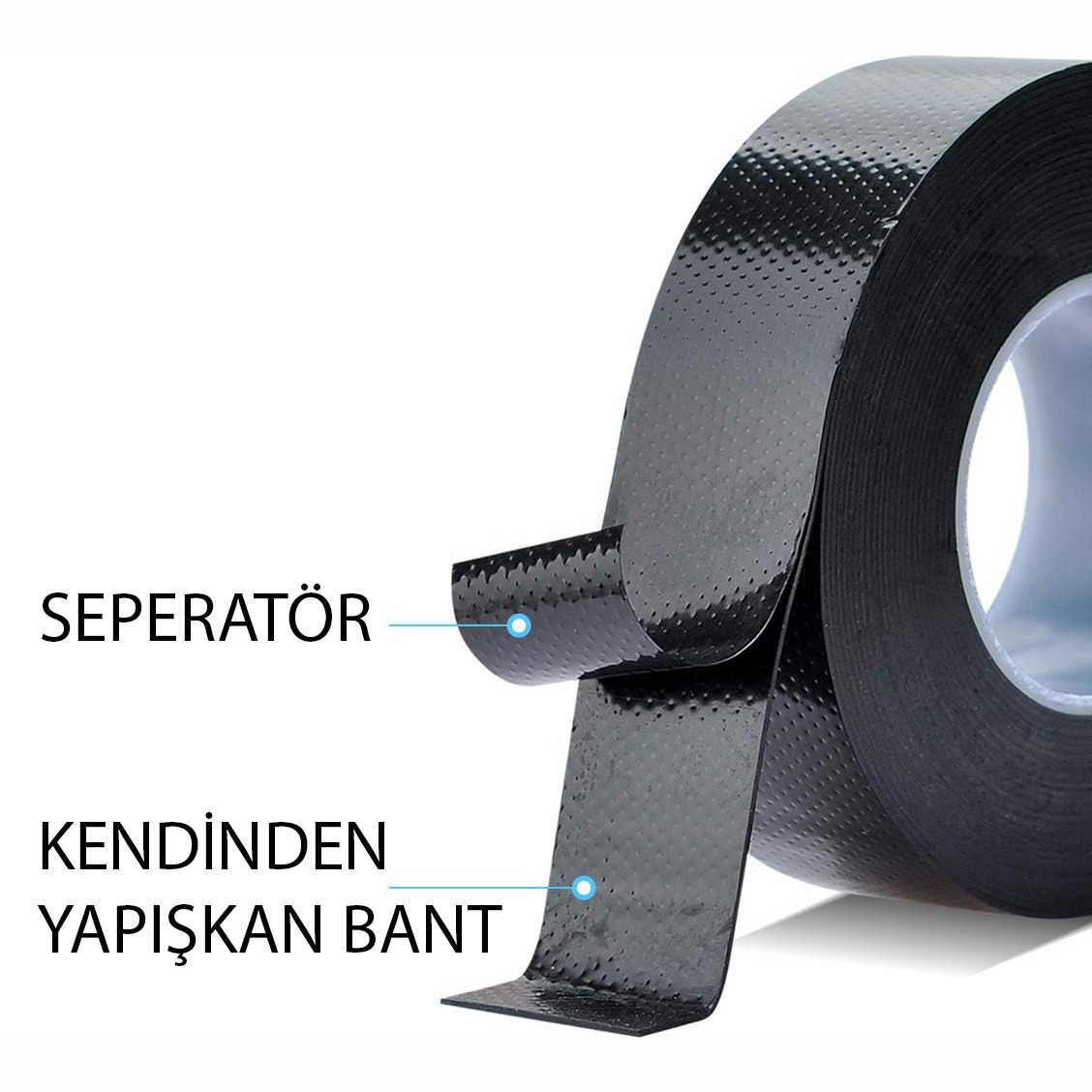 Kendinden Eriyen Kauçuk Tamir Bandı Kendi Birleşen Bant 722868