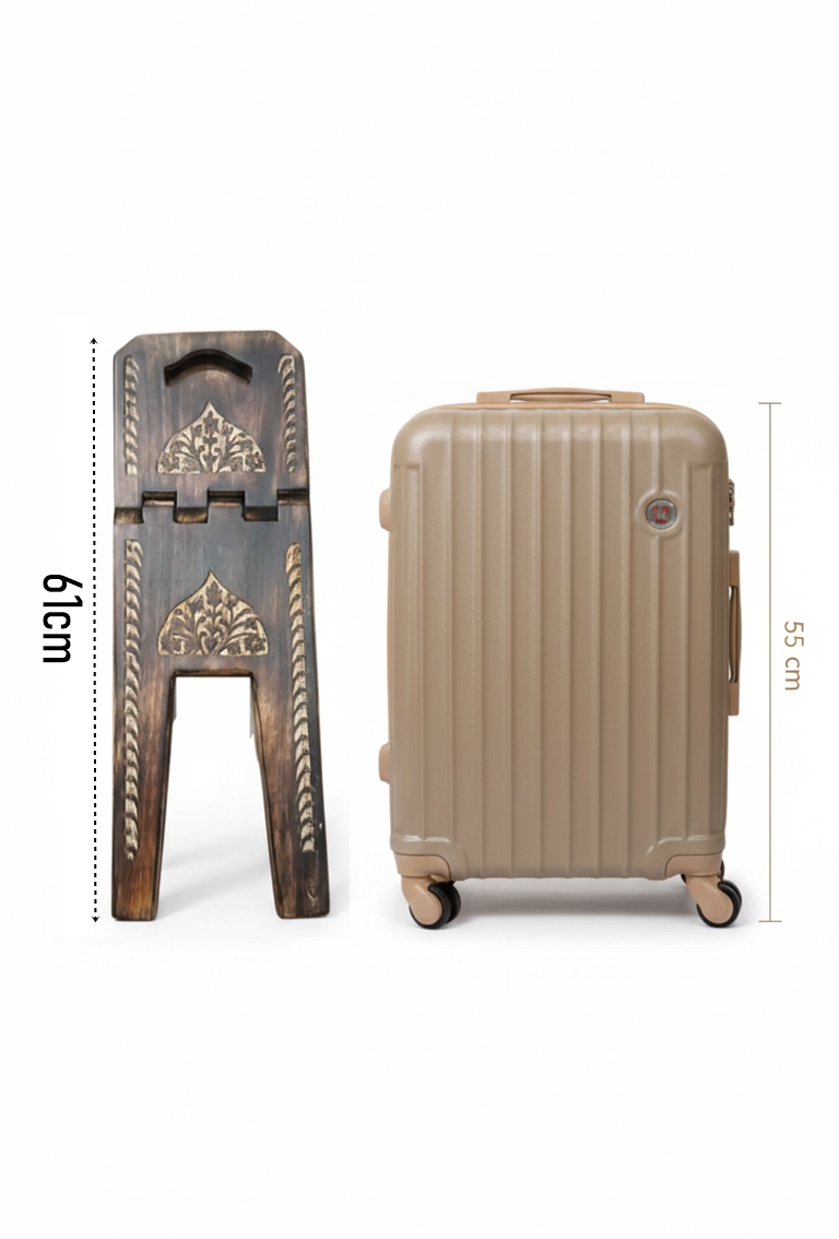 Masif Ahşap El Oyması Lüks Rahle - Selçuklu Motifli 722873