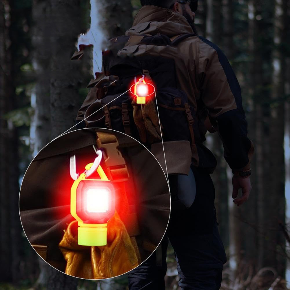 Ultra-Pro 5 Fonksiyonlu 600 Lümen USB-C Şarjlı Mini Led El Feneri & Kamp Lambası 722876