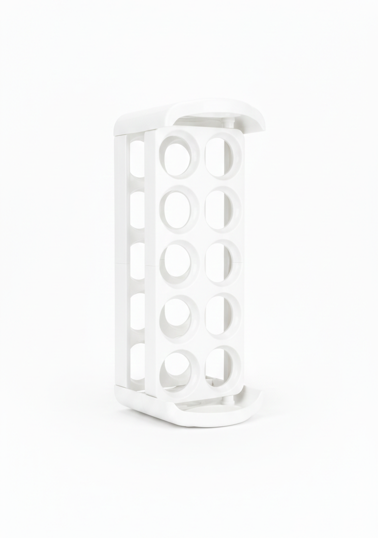 30’lu Modern Yumurta Düzenleyici - Beyaz Mutfak Organizeri 722882