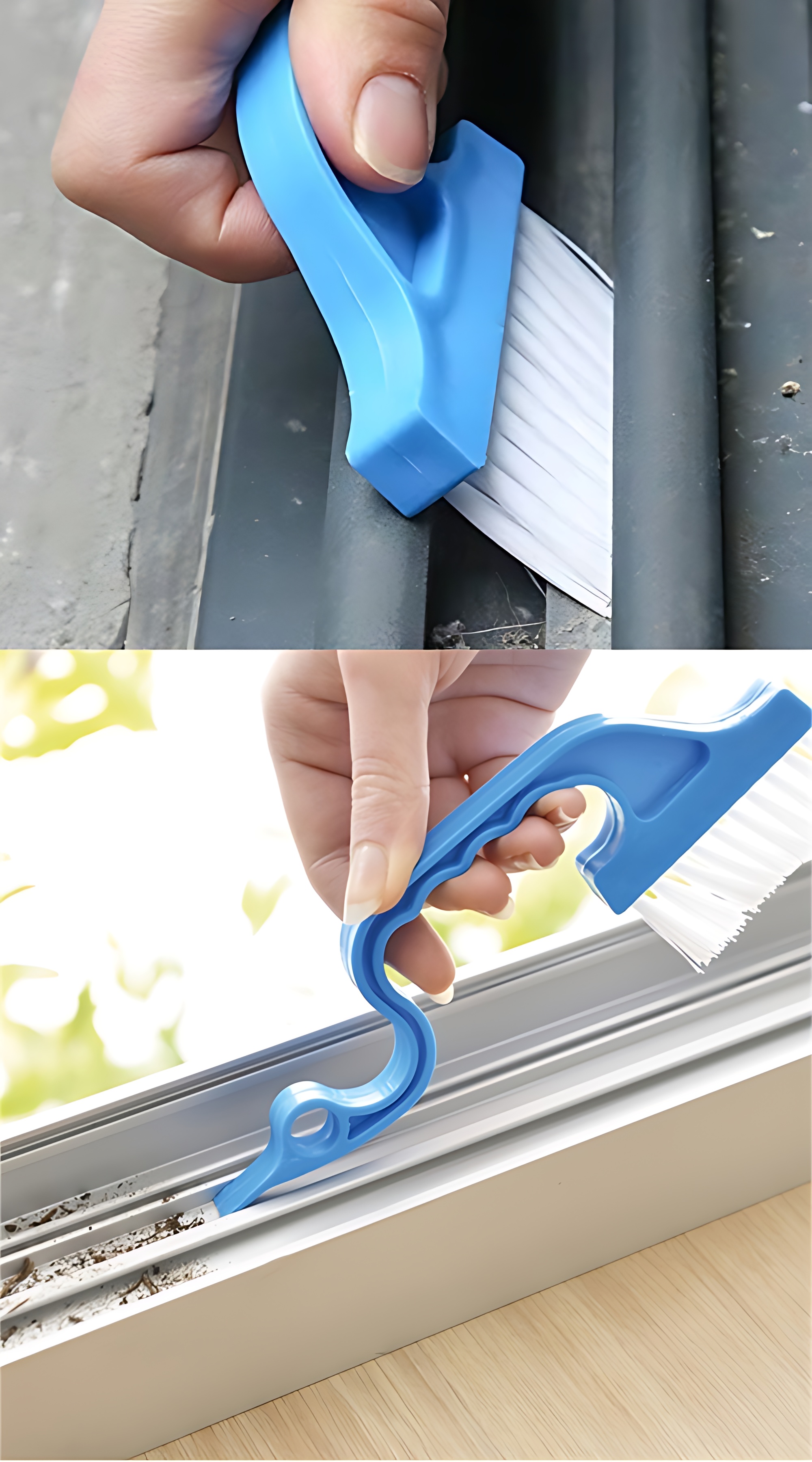 Greta Schmidt Serisi 3’ü 1 Arada Detay Temizleyici: Pervaz, Derz ve Dar Alan Fırçası 722890