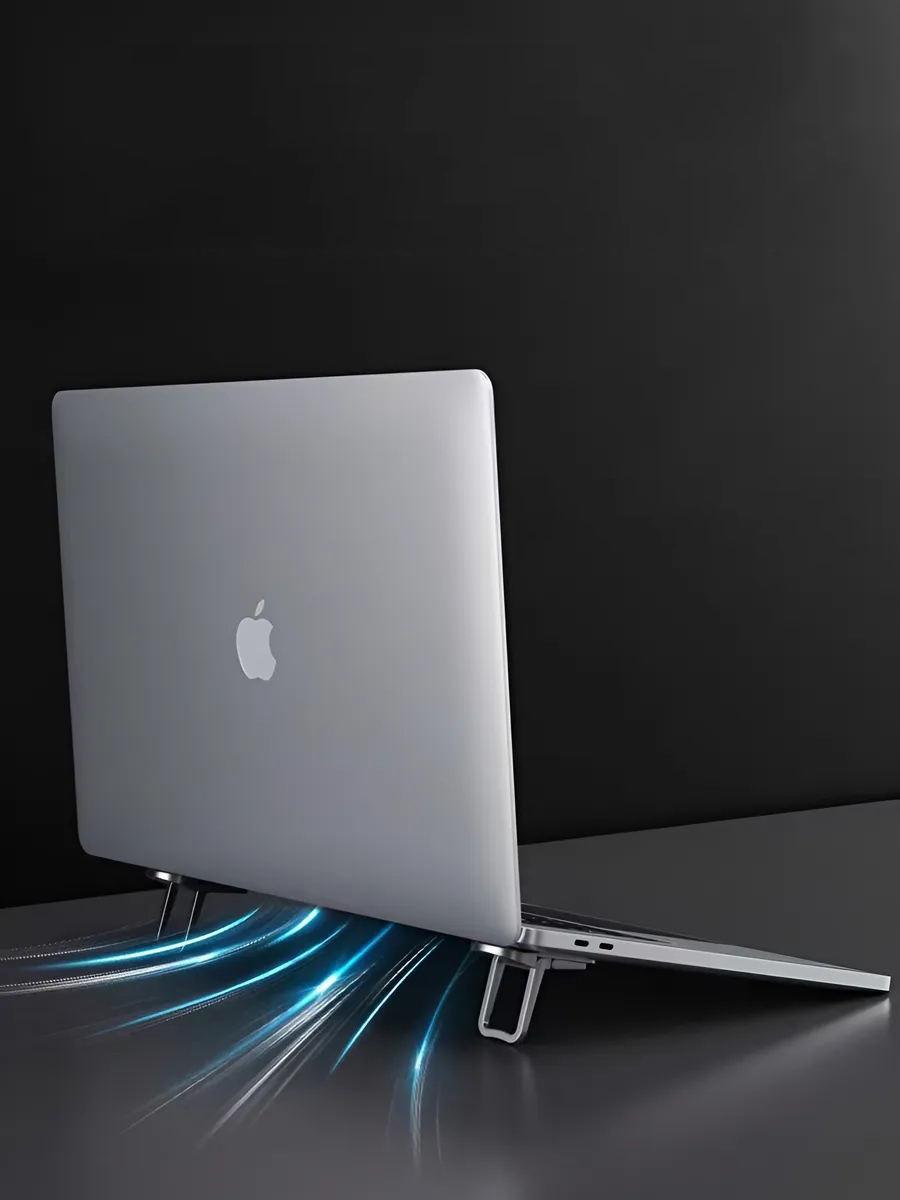 Lukas Schneider Serisi 2’li Gri Laptop Standı - Ergonomik 2 Kademeli Yükseltici 722892