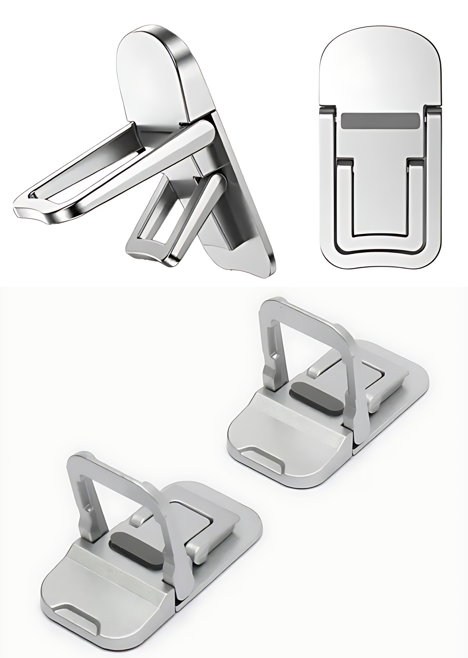 Lukas Schneider Serisi 2’li Gri Laptop Standı - Ergonomik 2 Kademeli Yükseltici 722892