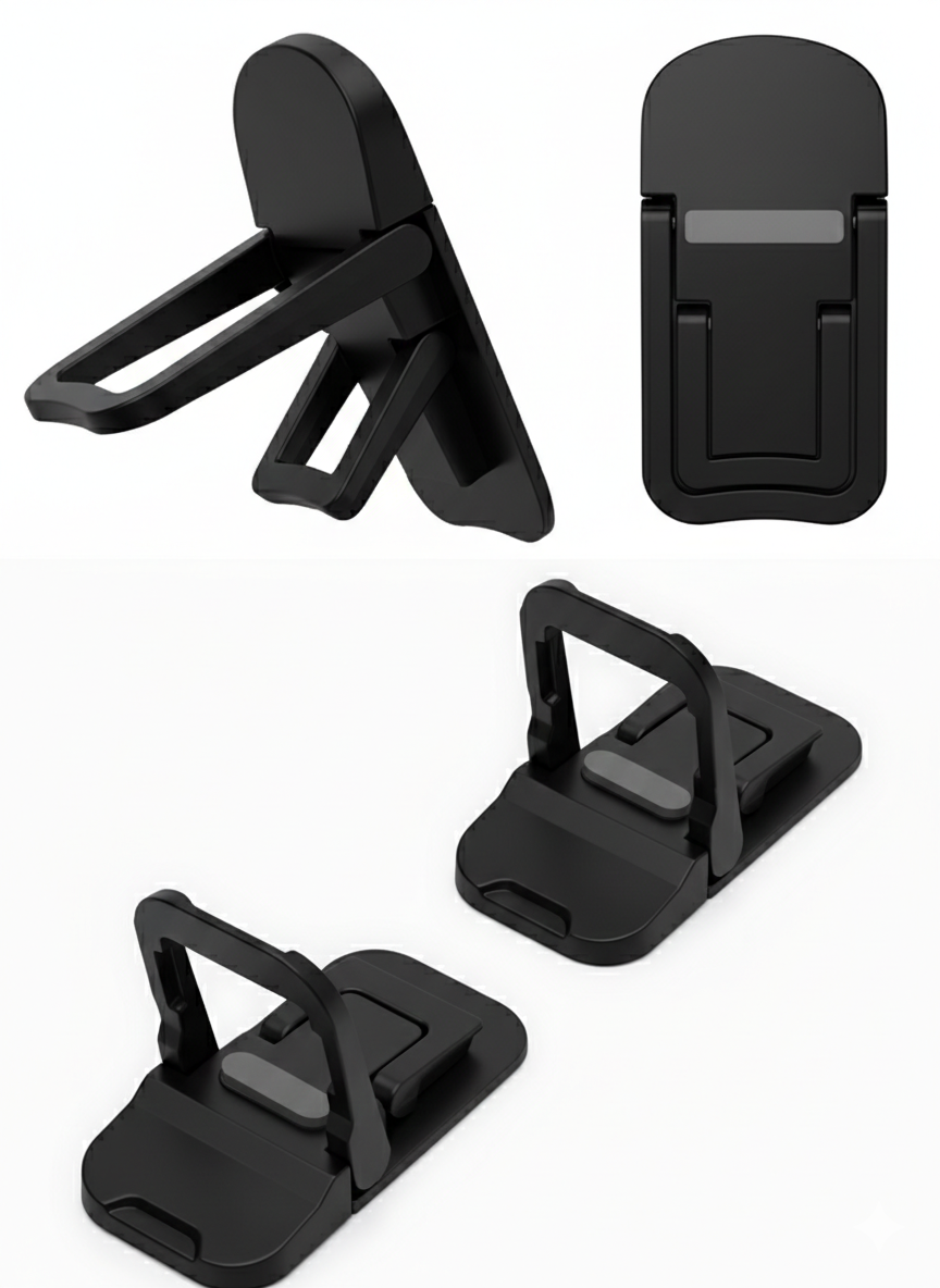 Lukas Schneider Serisi 2’li Siyah Laptop Standı - Ergonomik 2 Kademeli Yükseltici 722893