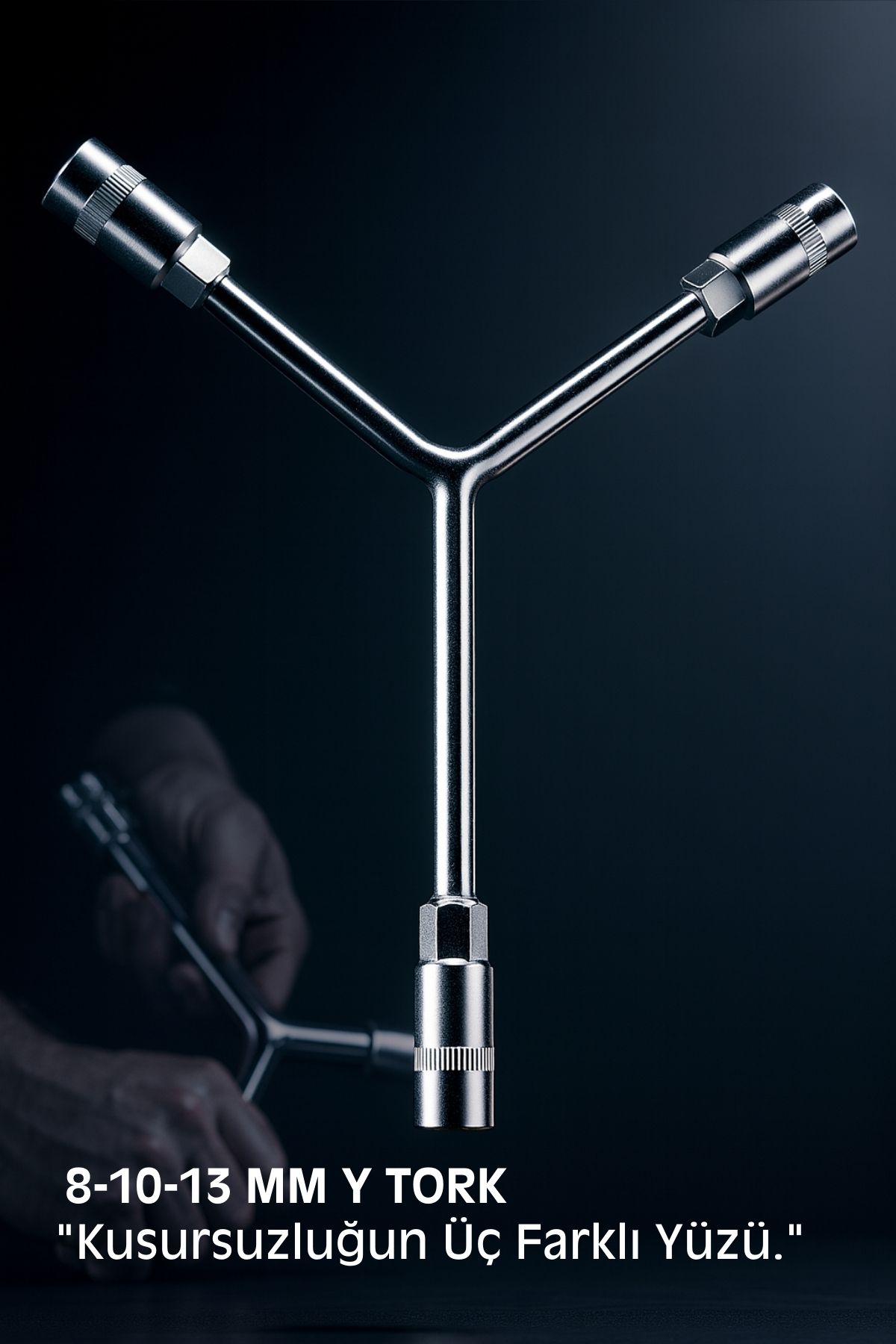 Y-Tipi 3'lü Lokma Anahtar - Yüksek Mukavemetli Krom Vanadyum Çelik - Bisiklet ve Motor Bakım Kiti 722688