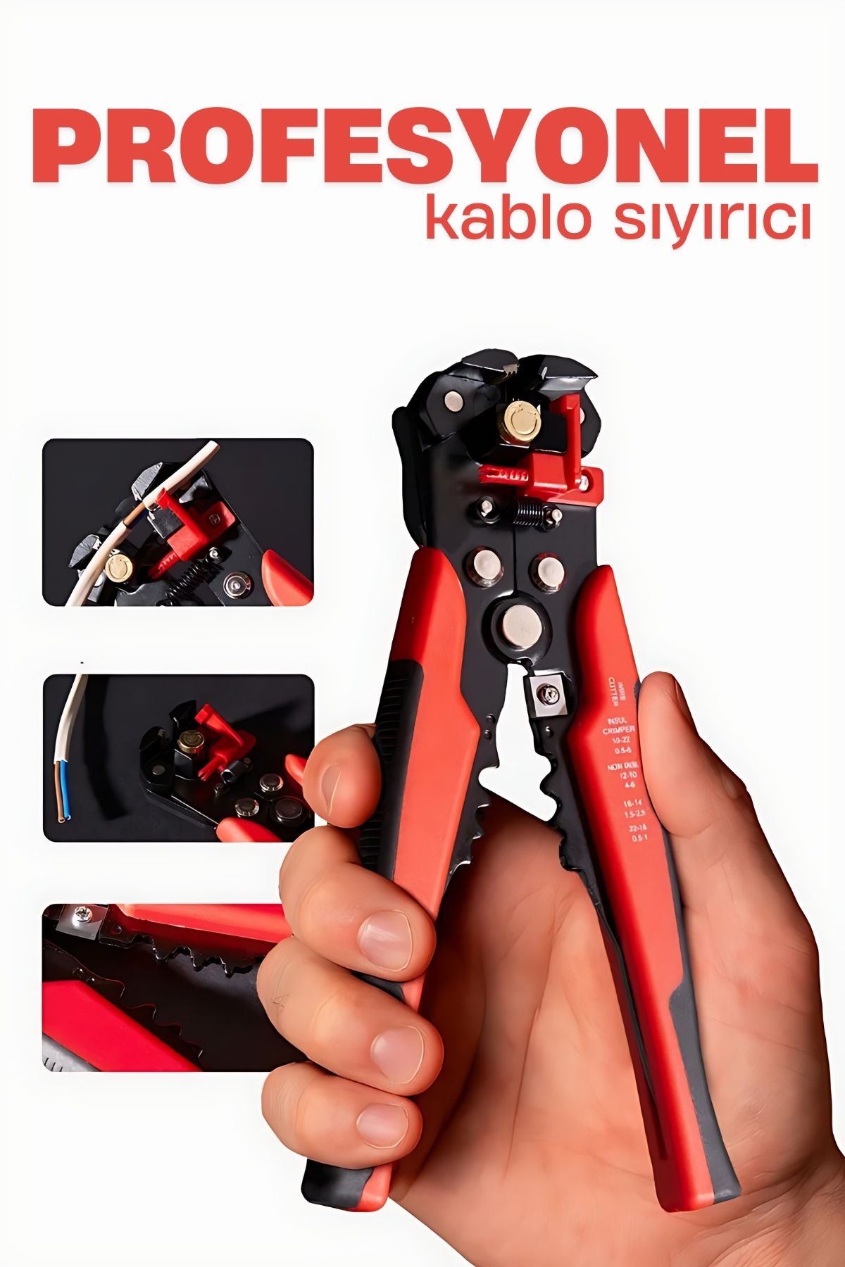 Profesyonel  Kablo Soyma Sıyırma Pensesi  722485