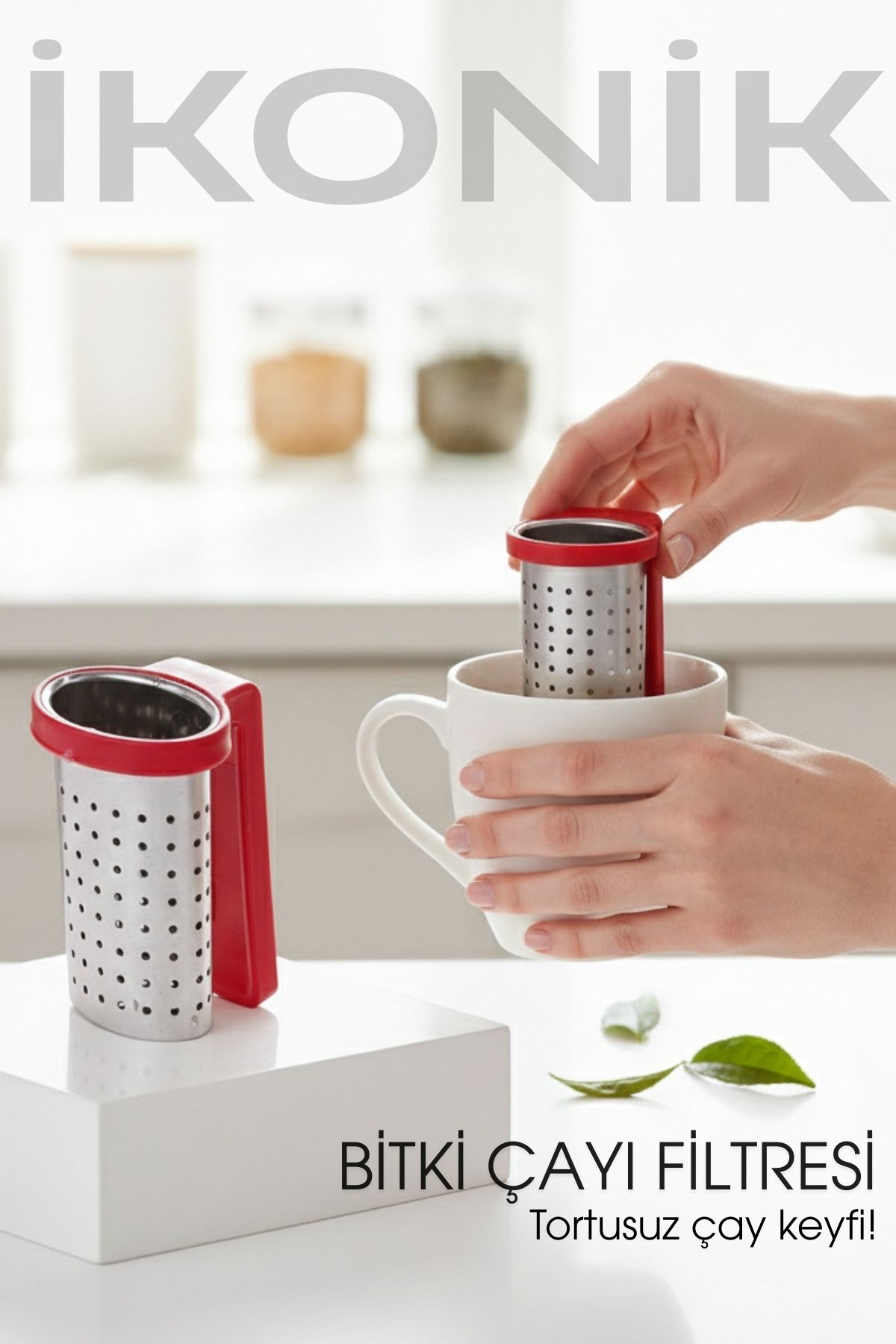 Bitki Çayı Filtresi - Her Bardağa Uyumlu, Tortusuz Demleme 722446