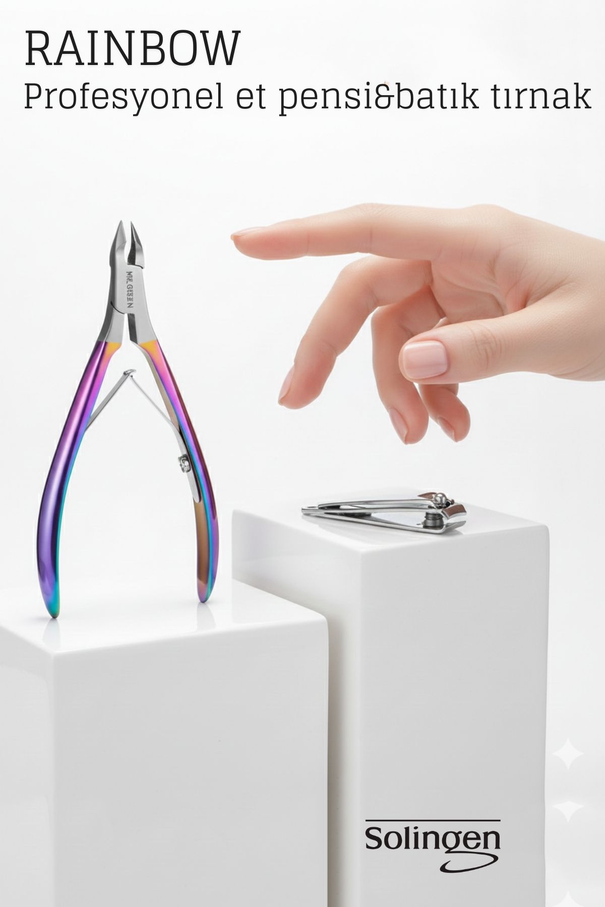 Tırnak Et Pensi -  Batık Tırnak Makası Profesyonel Set 722396