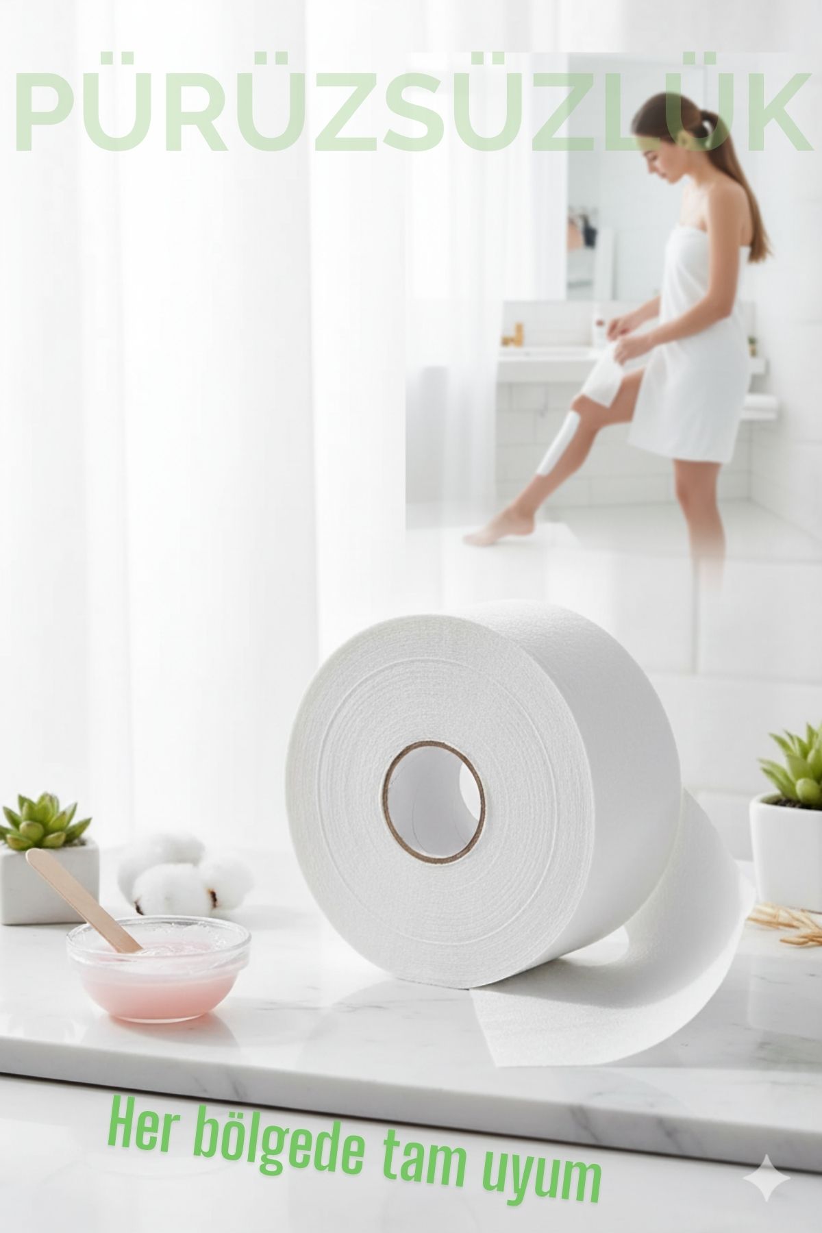 Transformacion Rulo Ağda Bezi Ağda Bezi 100 Metre – Profesyonel, Dayanıklı ve Cilt Dostu Epilasyon Rulosu 720163