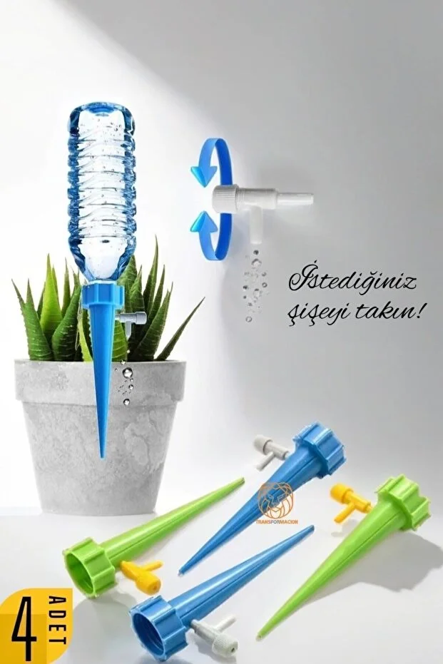 Çiçek Damlama Sulama Aparatı 4 Adet 720606
