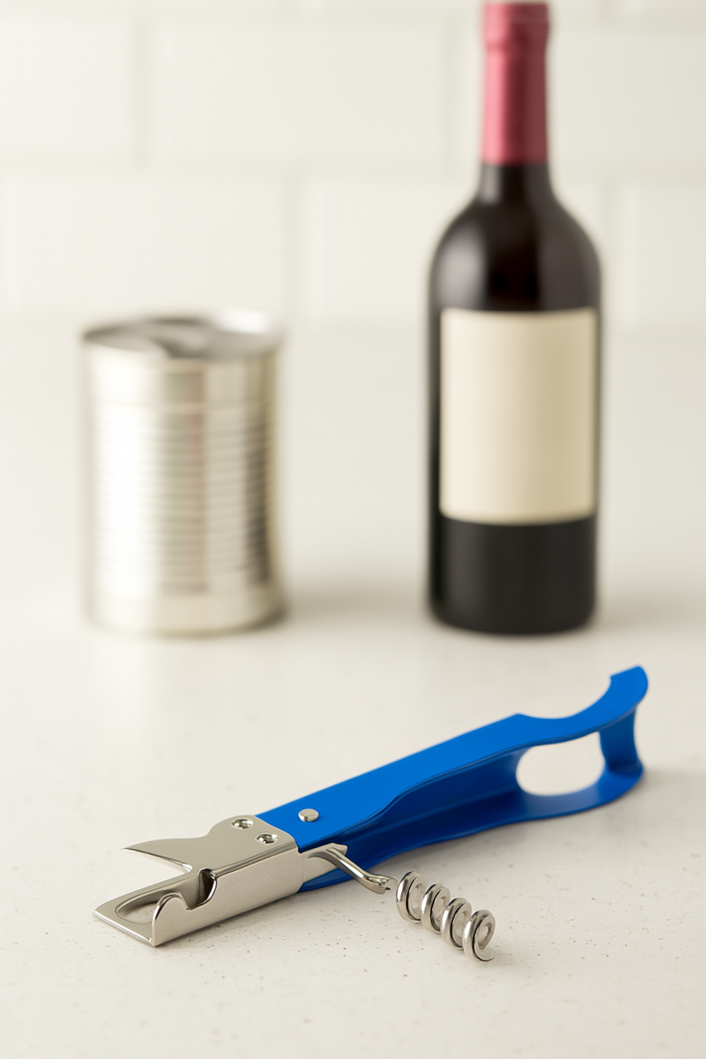 Şişe Açacağı Tirbüşon Şarap Açacağı Konserve Açacağı Metal Mutfak Gereçleri 715497