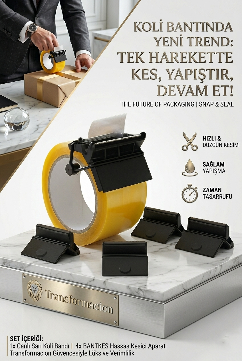 Koli Bantı Kolay Kesme Aparatı BANTKES 4 lü PAKET 718721