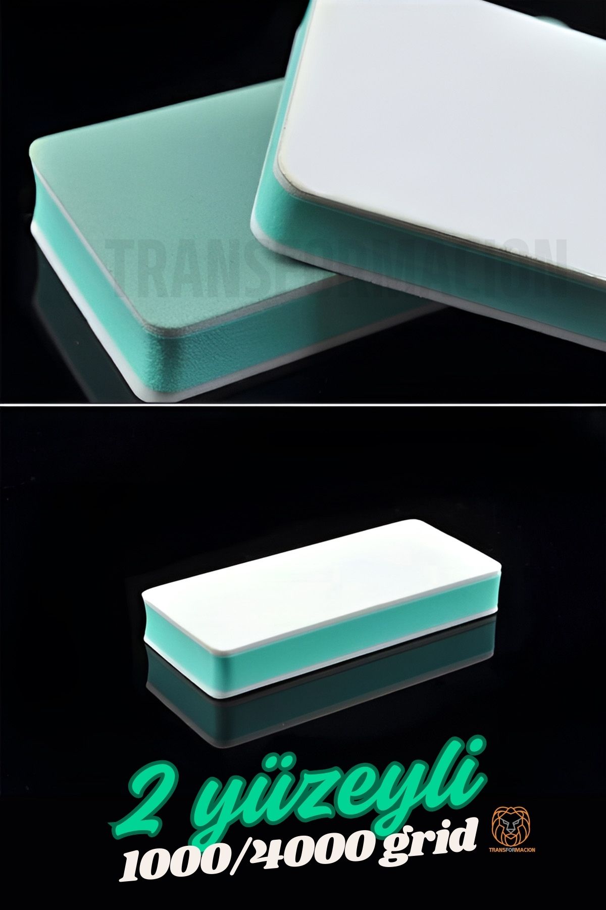 Tırnak Törpü ve Parlatma Blok Sünger 2 Yüzeyli 2 ADET 721235