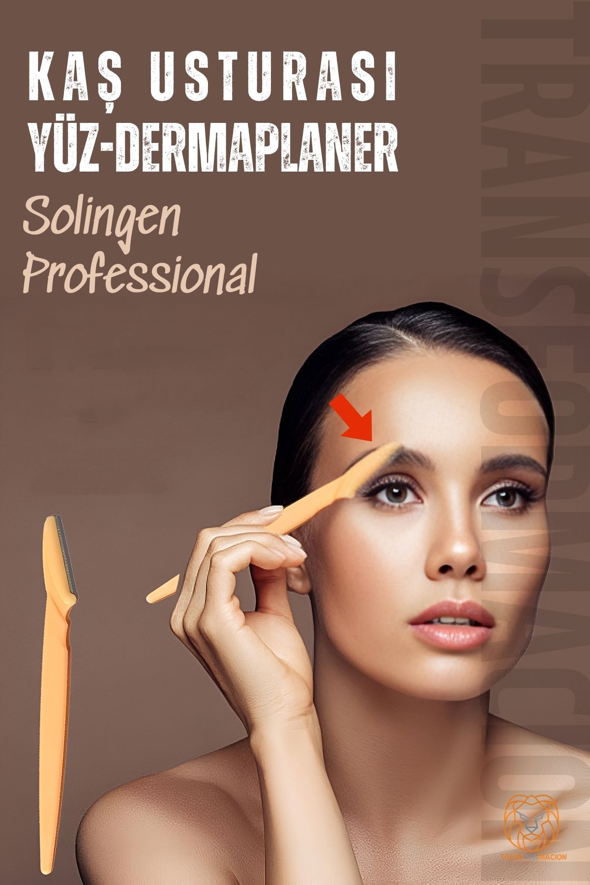 Kaş Şekillendirici Kaş Dermaplaner Yüz Usturası Solingen Professional 721180