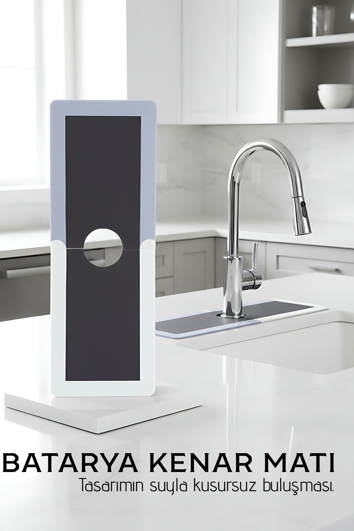 Su Emici Lavabo Matı Hızlı Emen Musluk Matı 721156