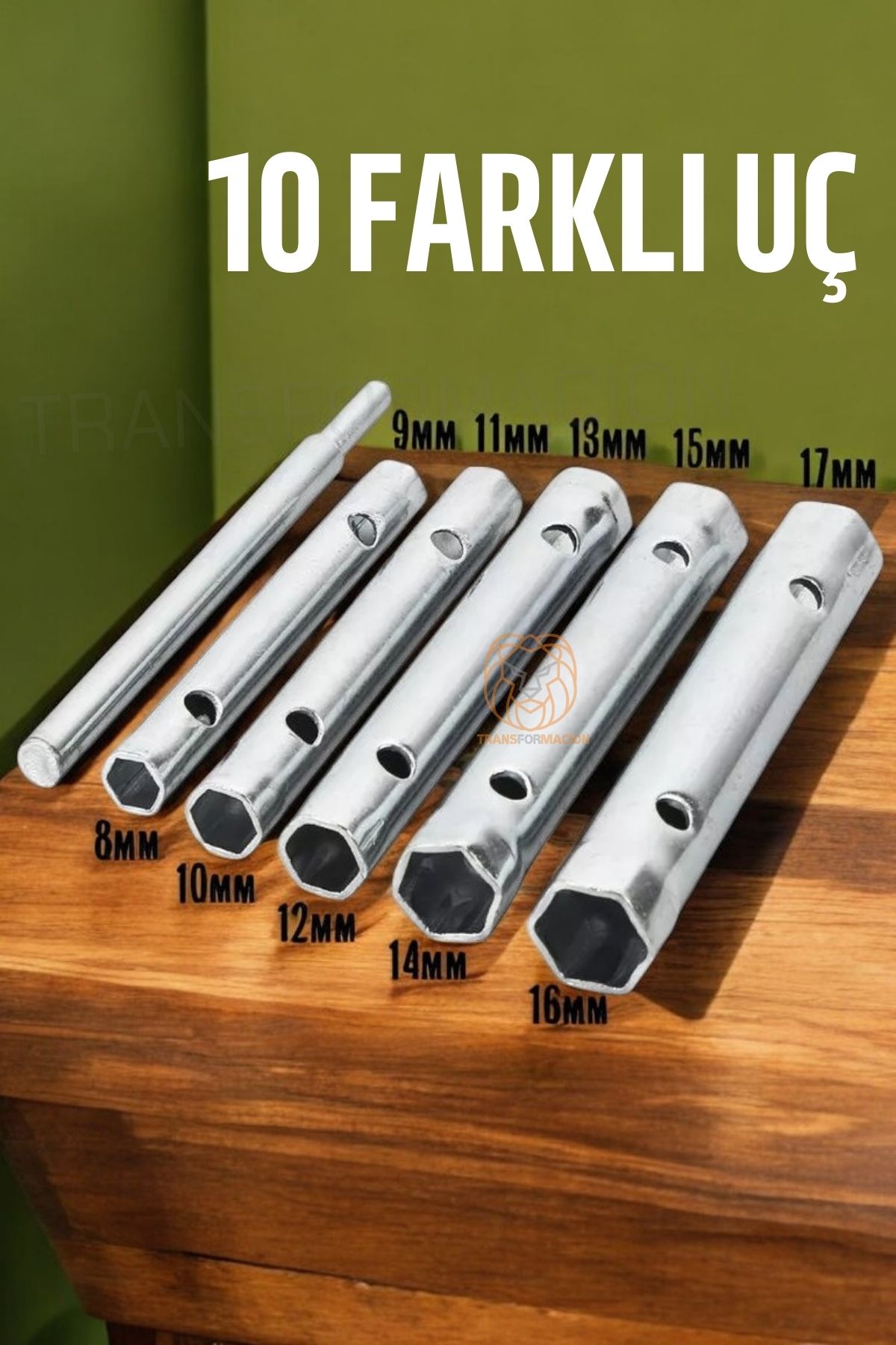 Tork Lokma Seti Boru Kovan Tip Anahtar Seti Buji Anahtarı 423236