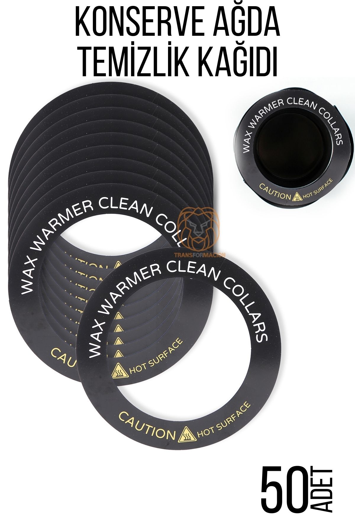 Konserve Ağda Koruyucu Karton Temizlik Kağıdı 50 Adet 720976