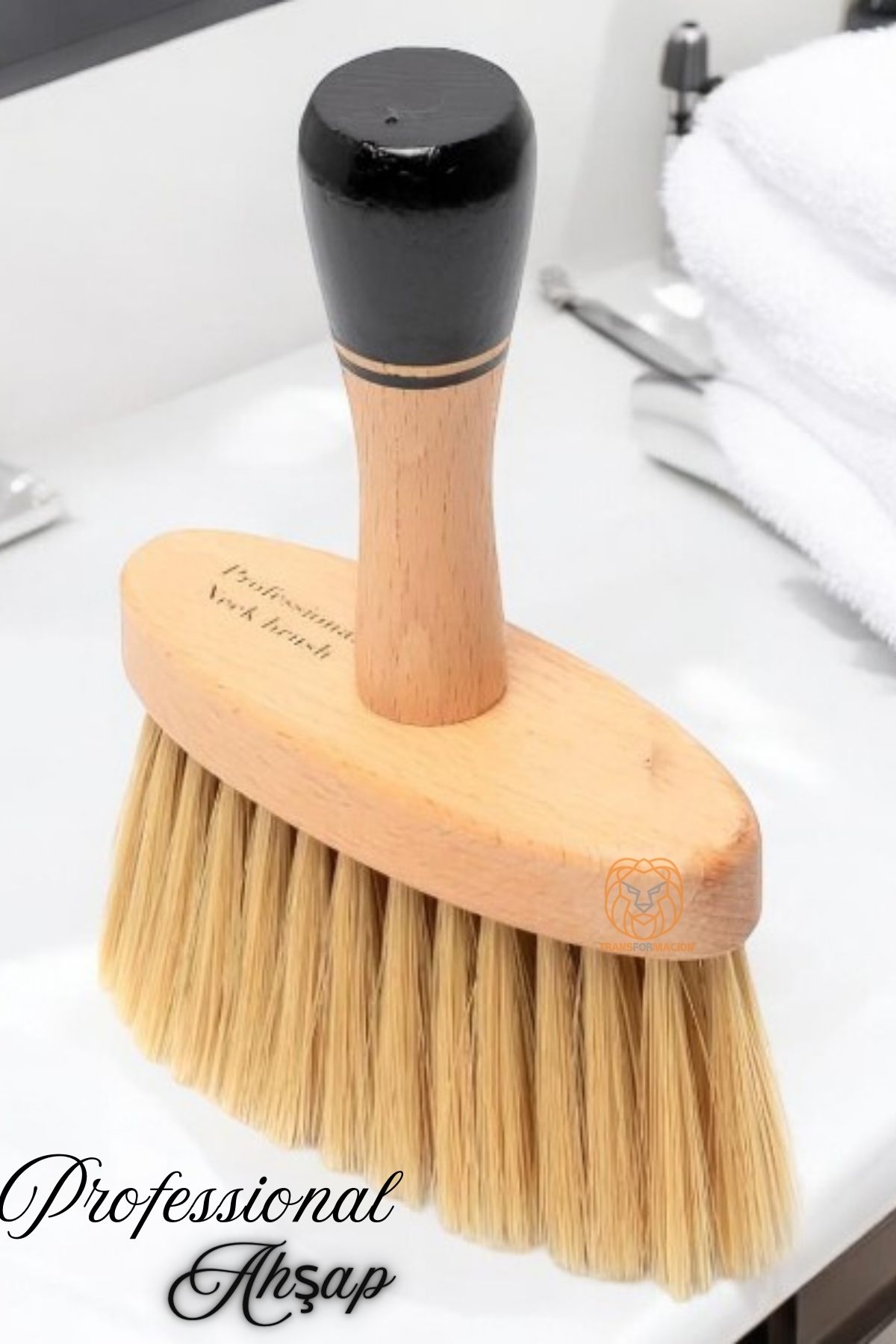 TransForMacion Ahşap Ense Fırçası Professional Jaguar Design 720883