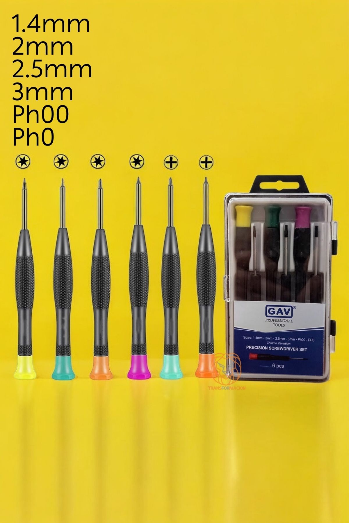 Saat Telefon Tamir Tork Tornavida Seti 6'lı 715452