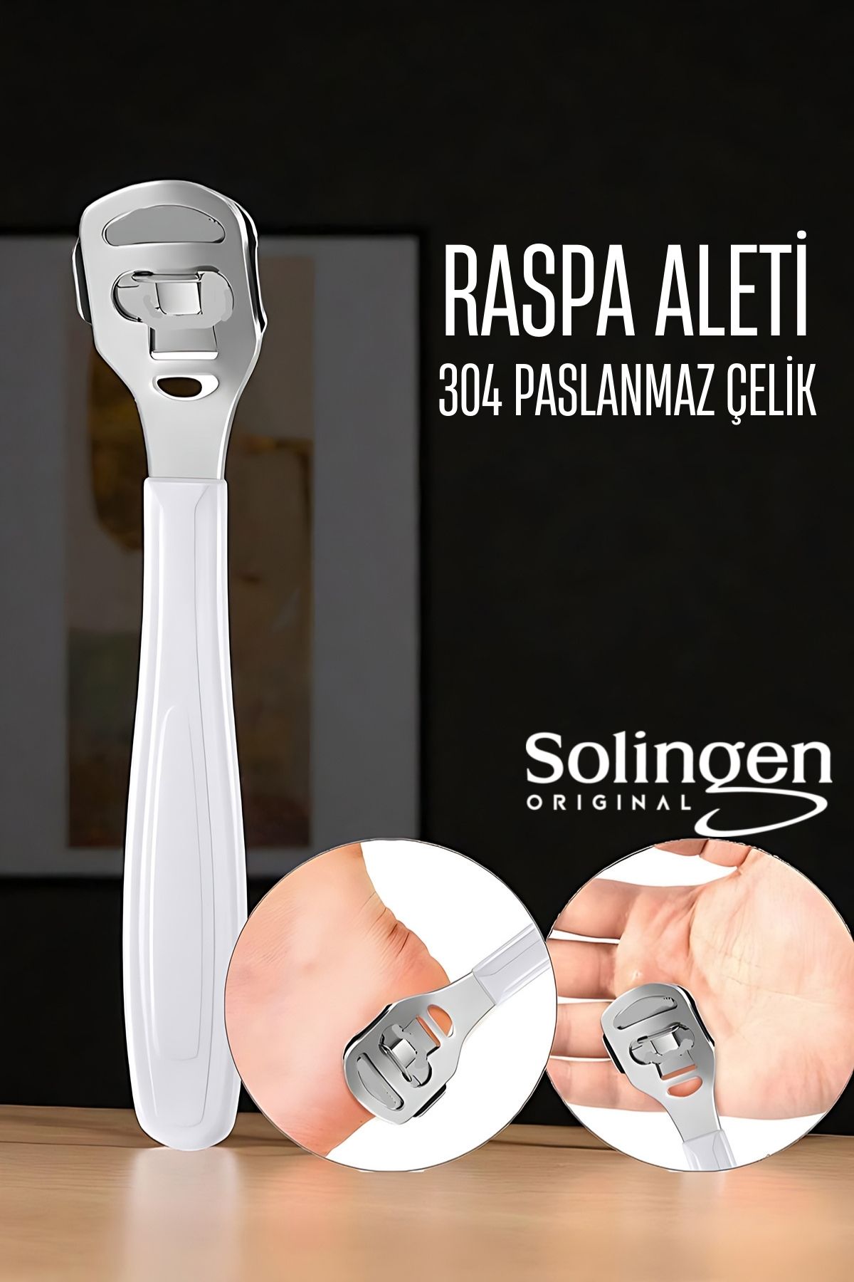 Ayak Taban Nasır Raspa Solingen Profesyonel 718220 
