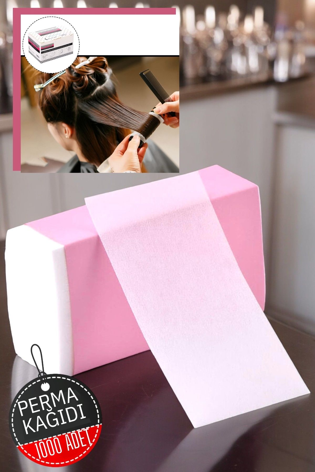 Perma Bigudi Kağıdı 1000 Adet 717250