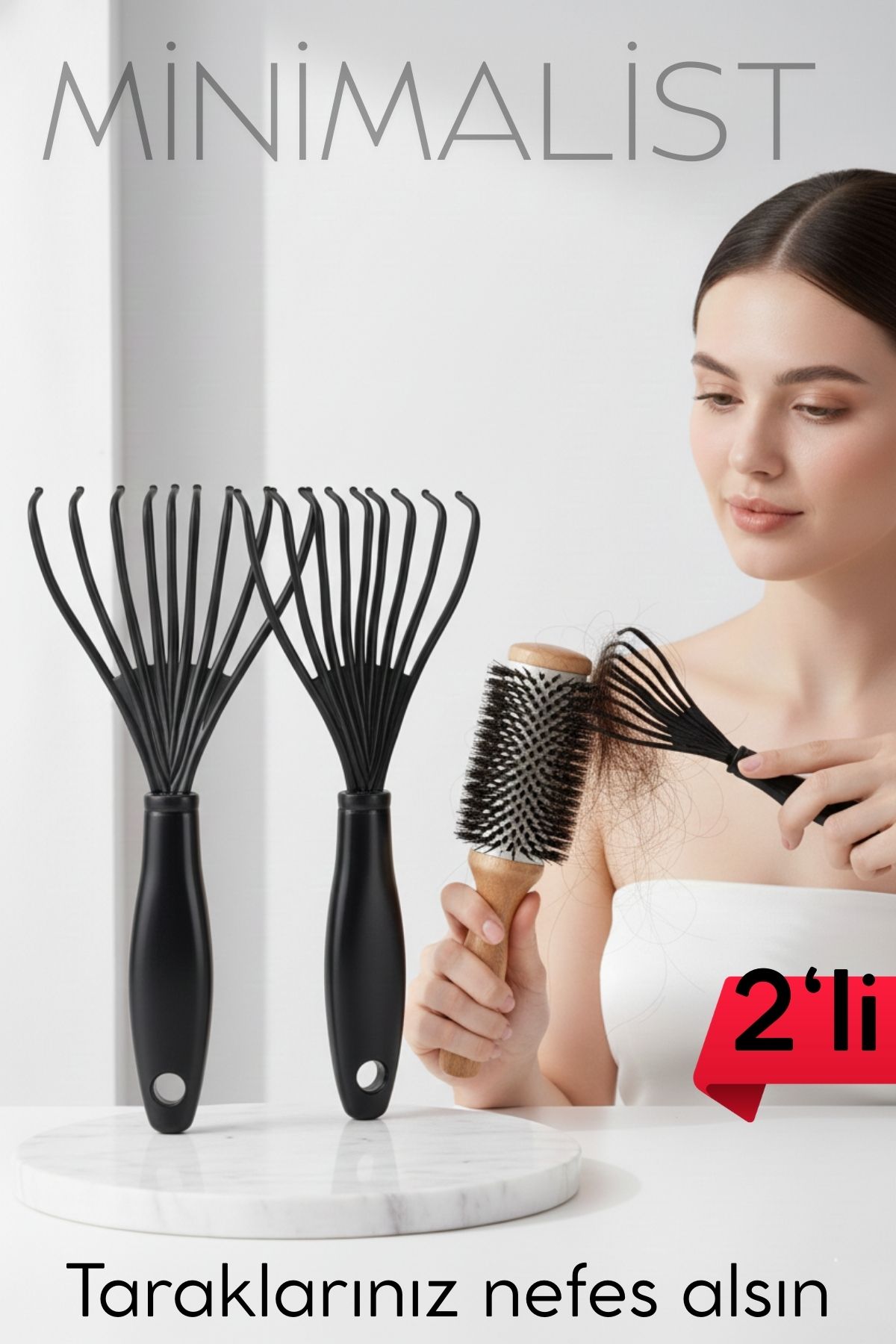 Tarak Temizleyici Mini Tırmık 2 ADET 714617	