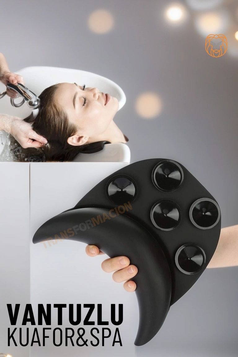 Kuaför Boyun Desteği Yastığı Profesyonel Salon Boyun Yastığı Silikon Jel 717477