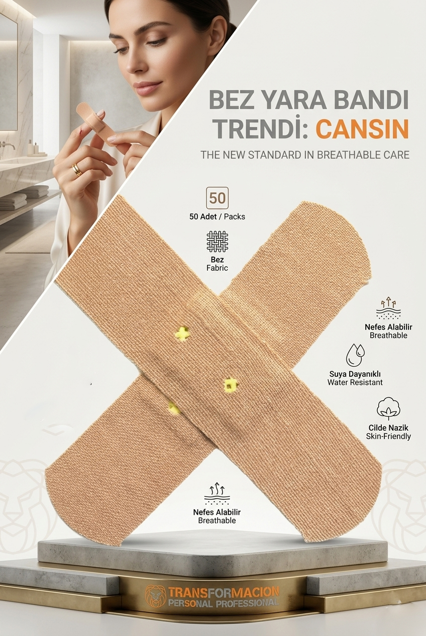 Bez Yara Bandı Cansın 50 Adet 718405