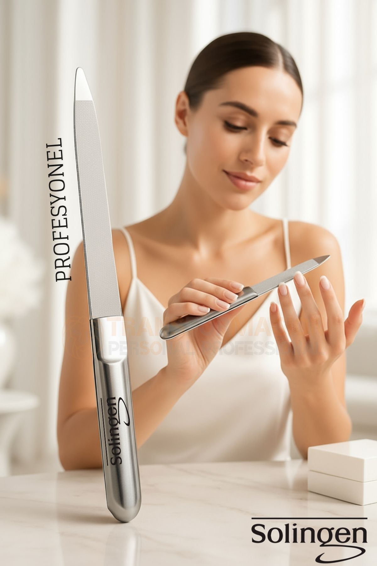 Tırnak Törpüsü Paslanmaz Çelik Solingen Profesyonel 718180