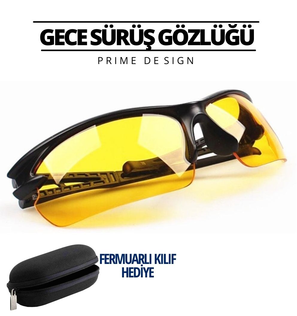 Prime Gece Sürüş ve Sis Gözlüğü Özel Kutulu 712909