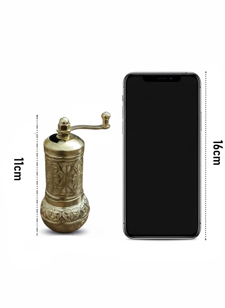 Ottoman Gold Serisi - Antik İşlemeli Tuz ve Karabiber Değirmeni 722900