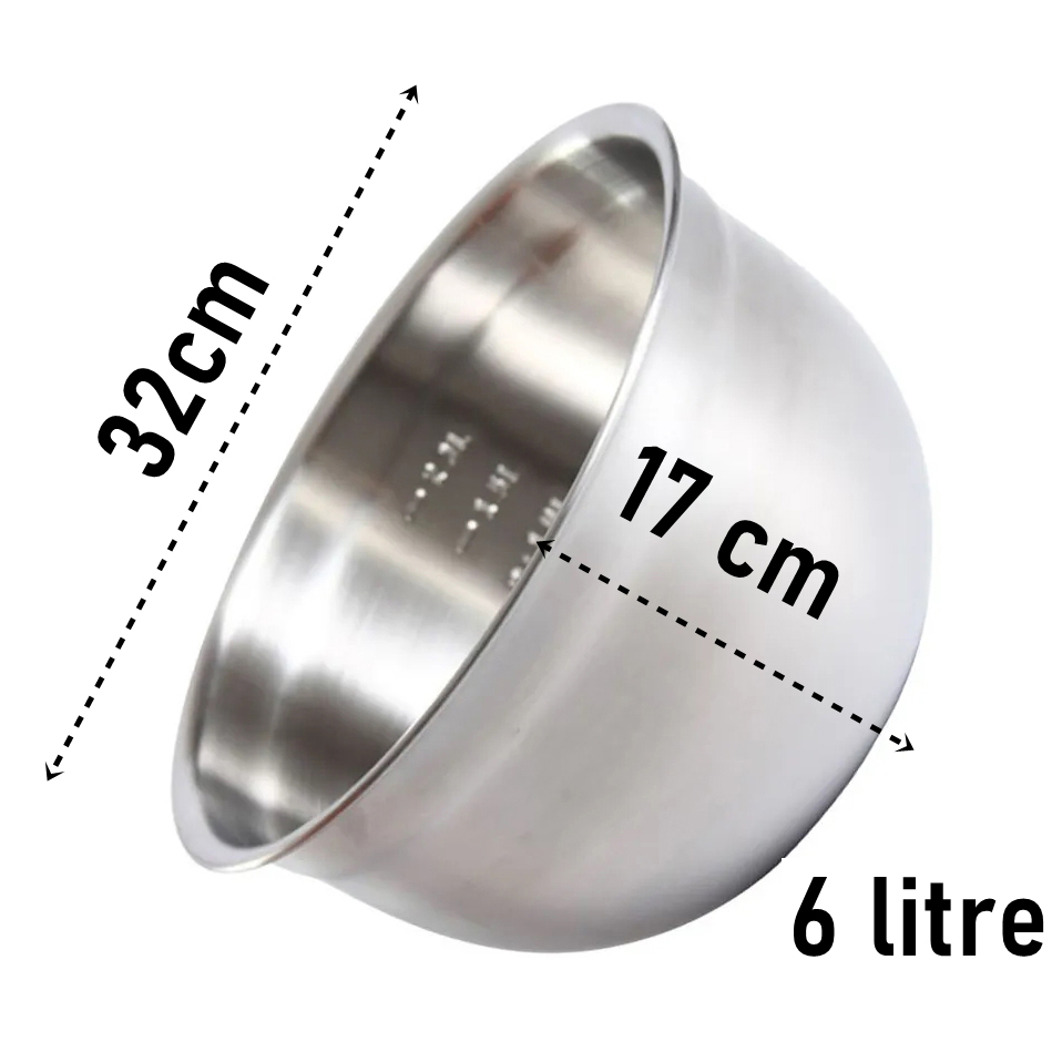 Chiara Serisi 4’lü Paslanmaz Çelik İç İçe Geçebilir Profesyonel Karıştırma Kasesi Seti 722898