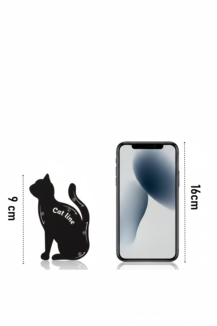 Alessandra Vante Serisi 10 Formlu Kedi Gözü Eyeliner Şablonu - 4 lü Profesyonel Set 722908