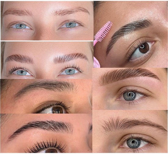 Brow Lift Profesyonel Kaş Kirpik Laminasyon ve Evde Şekillendirme Kaş Kirpik Lifting Seti 722919