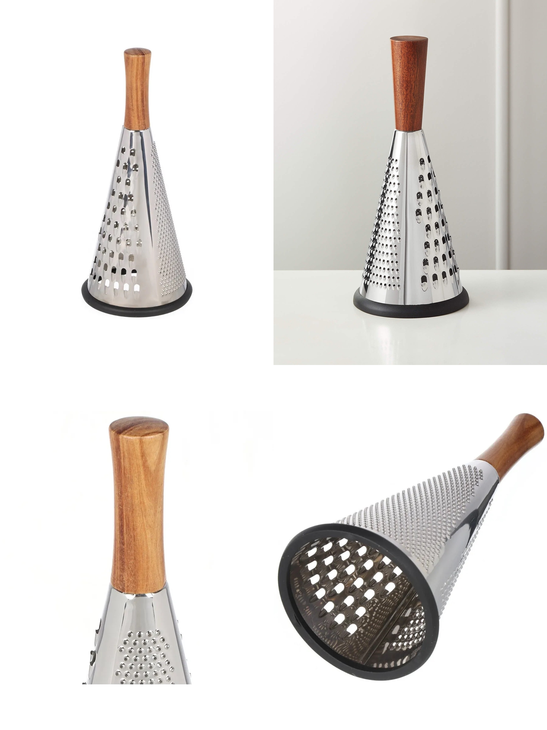 El Rendesi - Konik Tip Ergonomik 3 Taraflı Profesyonel 304 Paslanmaz Çelik 722920