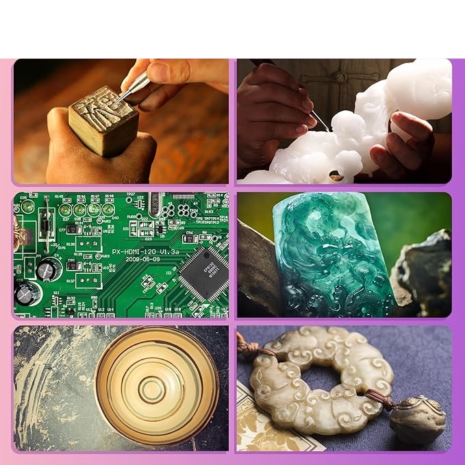 30'lu Elmas Gravür Freze Ucu Seti | Dre mel Uyumlu Metal Cam Ahşap İşleme 722925