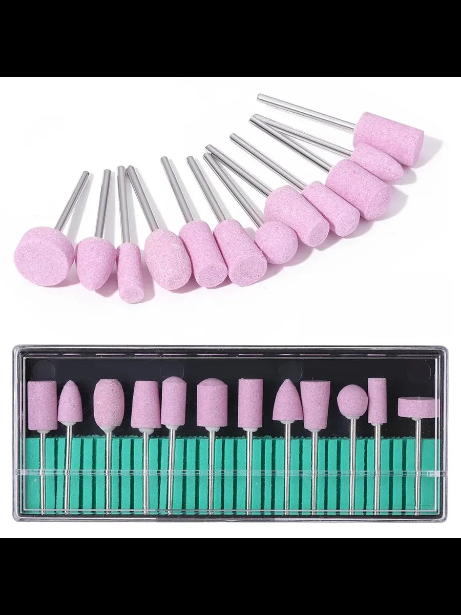 12 Parça Profesyonel D remel Uyumlu Taşlama ve Hassas Şekillendirme Seti 722924