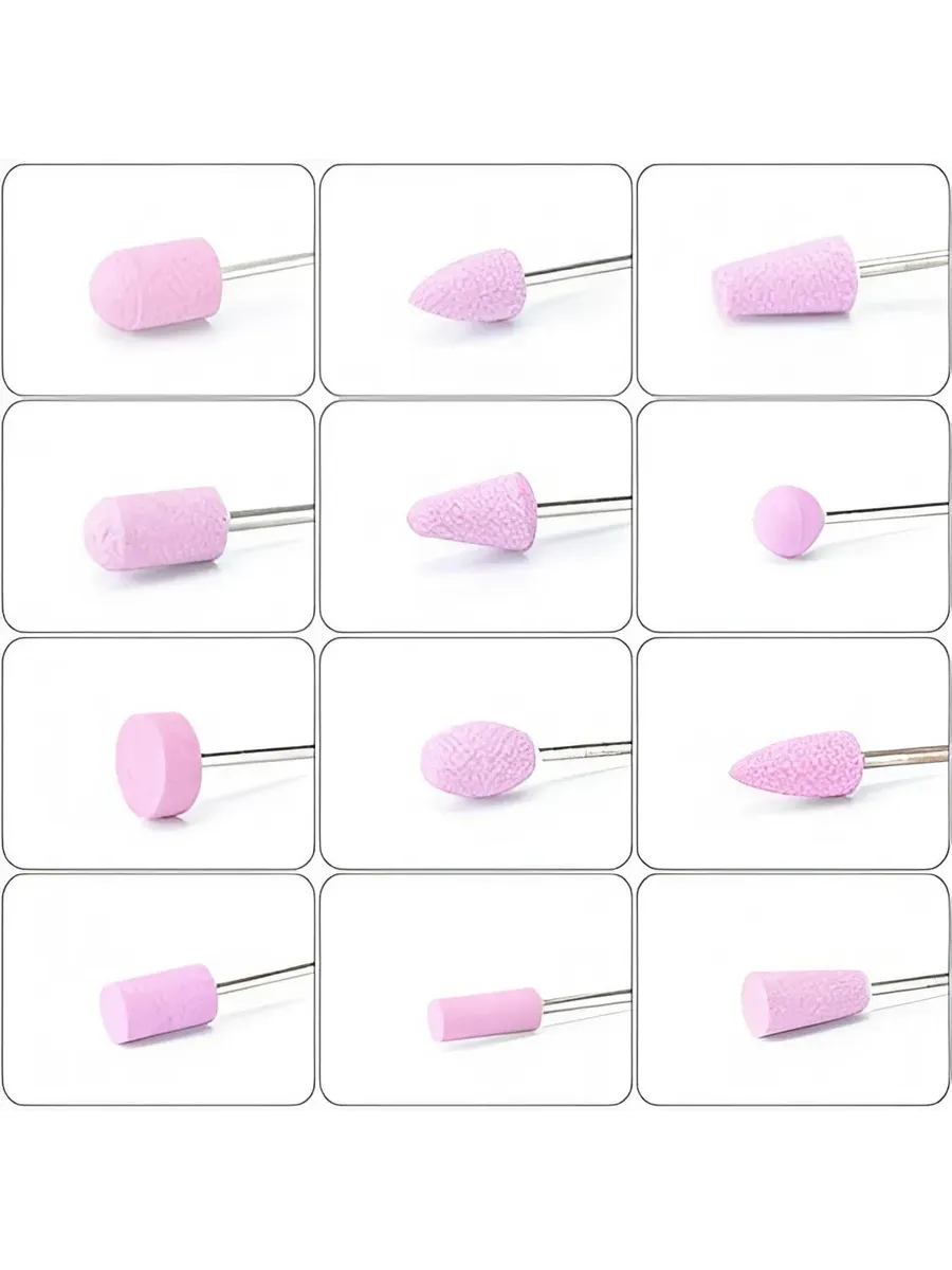 12 Parça Profesyonel D remel Uyumlu Taşlama ve Hassas Şekillendirme Seti 722924