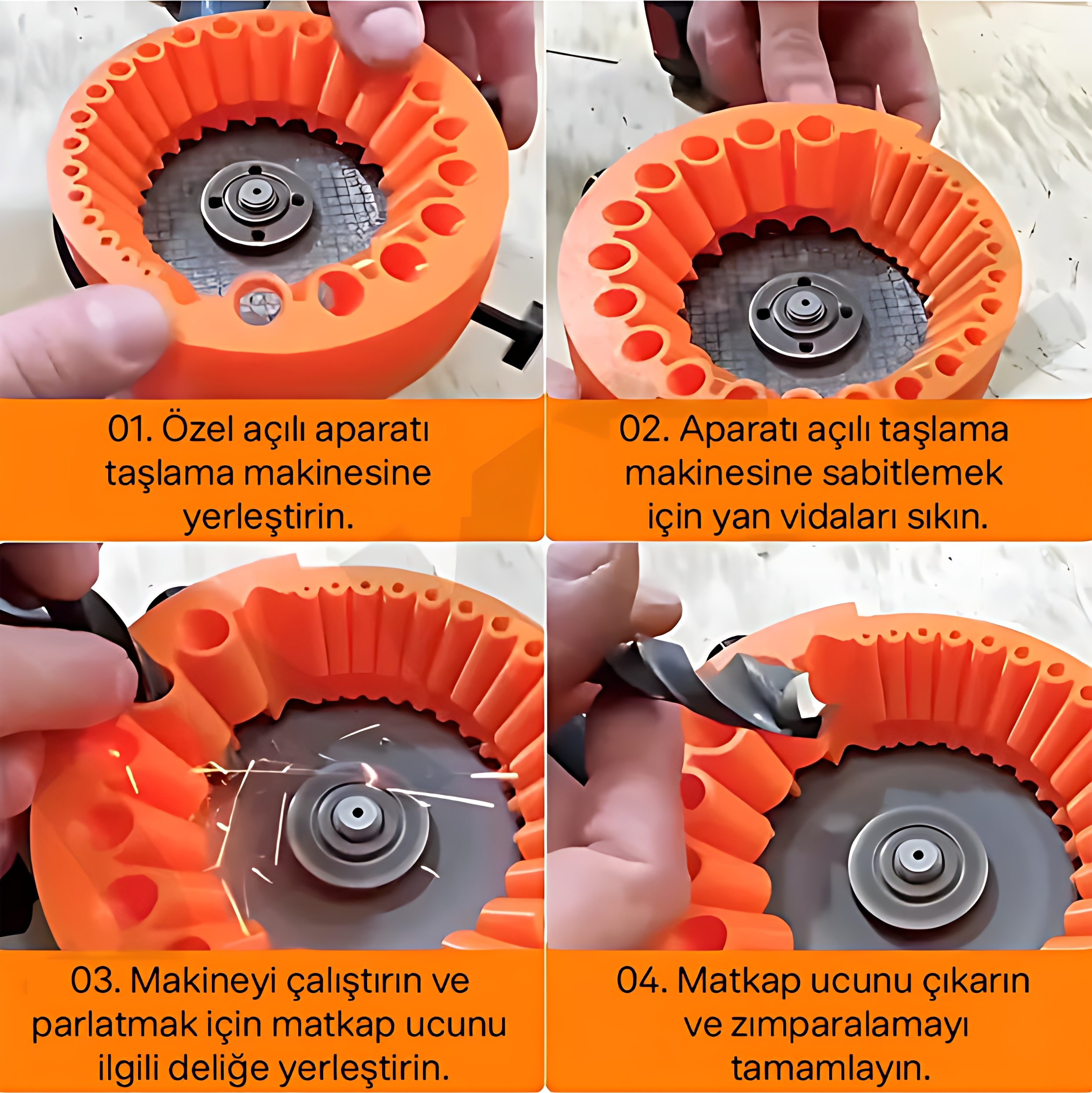  Julian Sterling Serisi Hassas Matkap Ucu Bileme Aparatı – Profesyonel Atölye Çözümü  722931