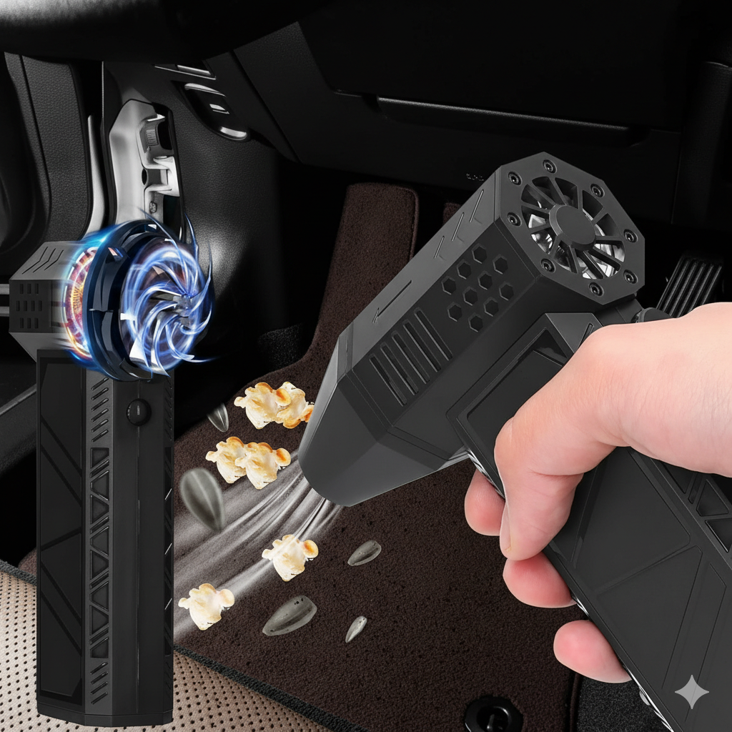 Aero-Jet X3 Mini Turbo Fan - 3 Kademe Güçlü Hava Üfleyici PC , Araç Temizleyici 722932