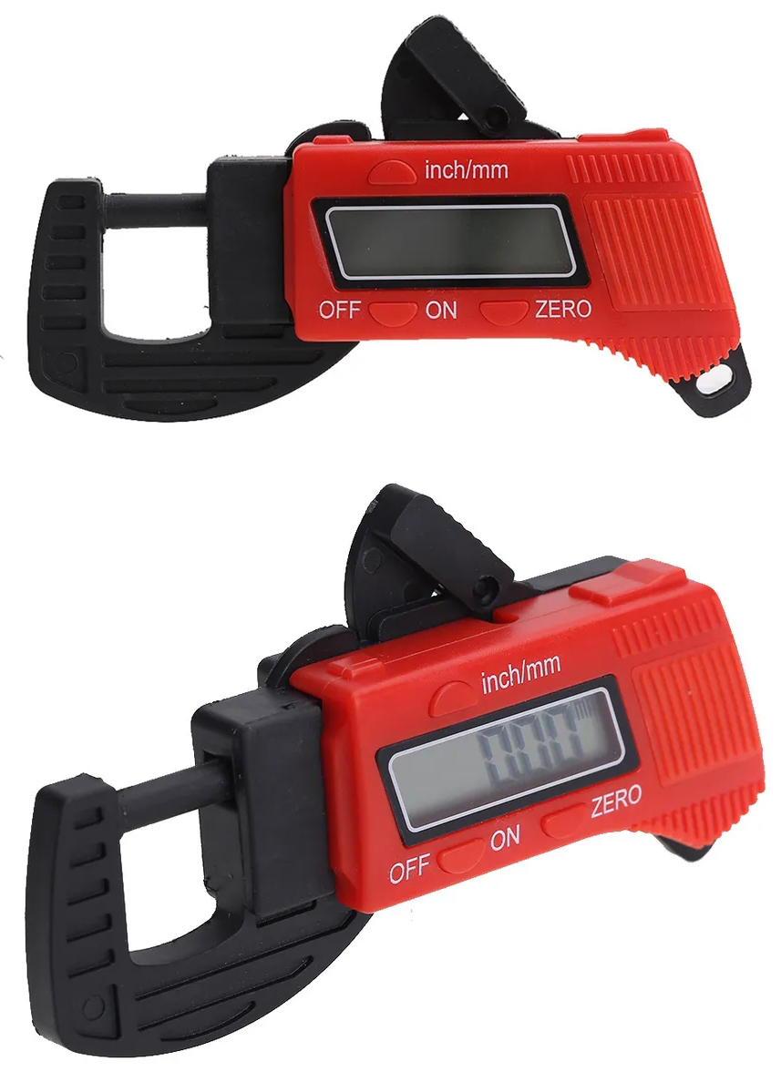 Hassas Dijital Kalınlık Ölçer - Mikro Detay Profesyonel Kumpas 12.7 cm 722933