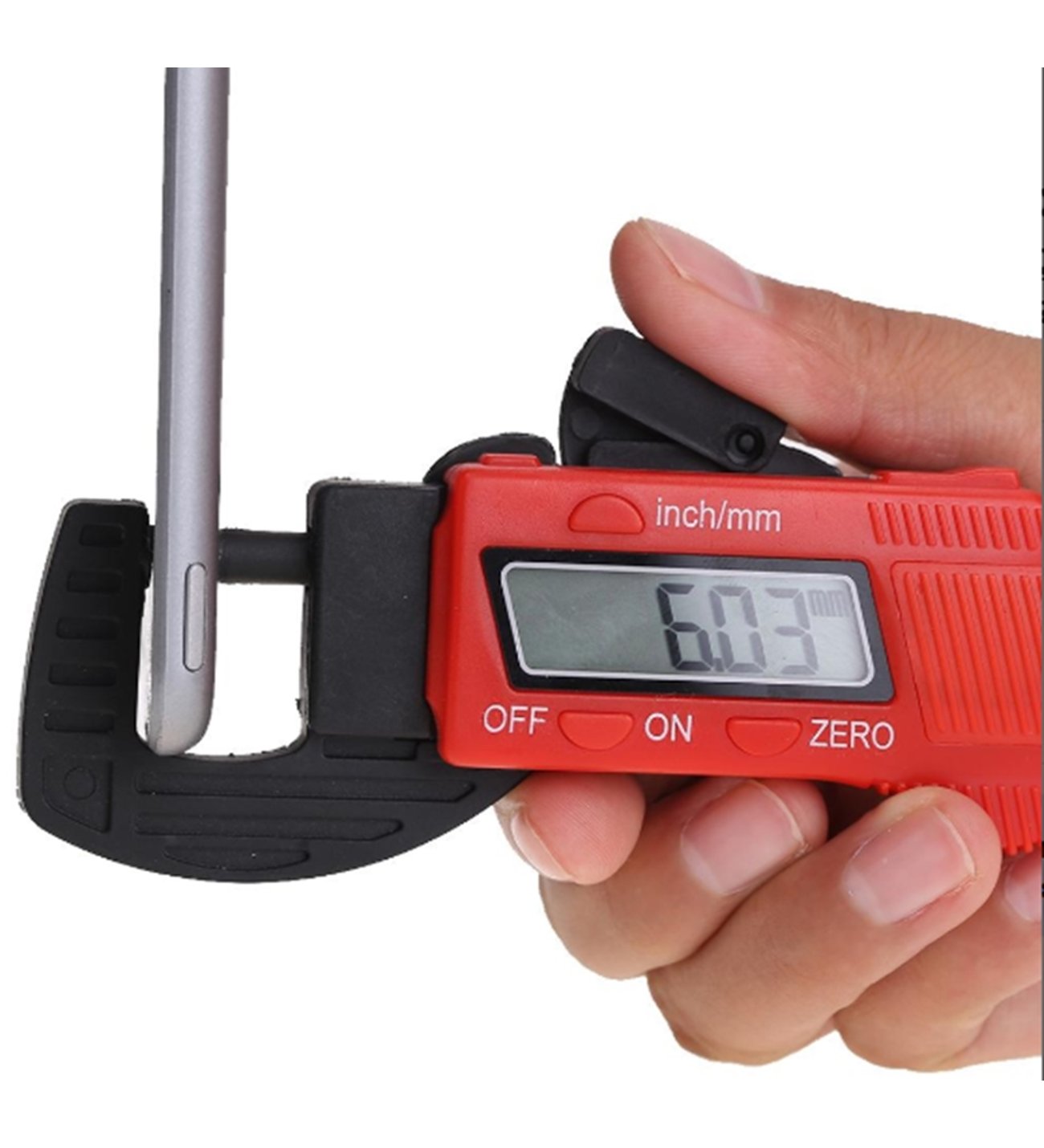 Hassas Dijital Kalınlık Ölçer - Mikro Detay Profesyonel Kumpas 12.7 cm 722933