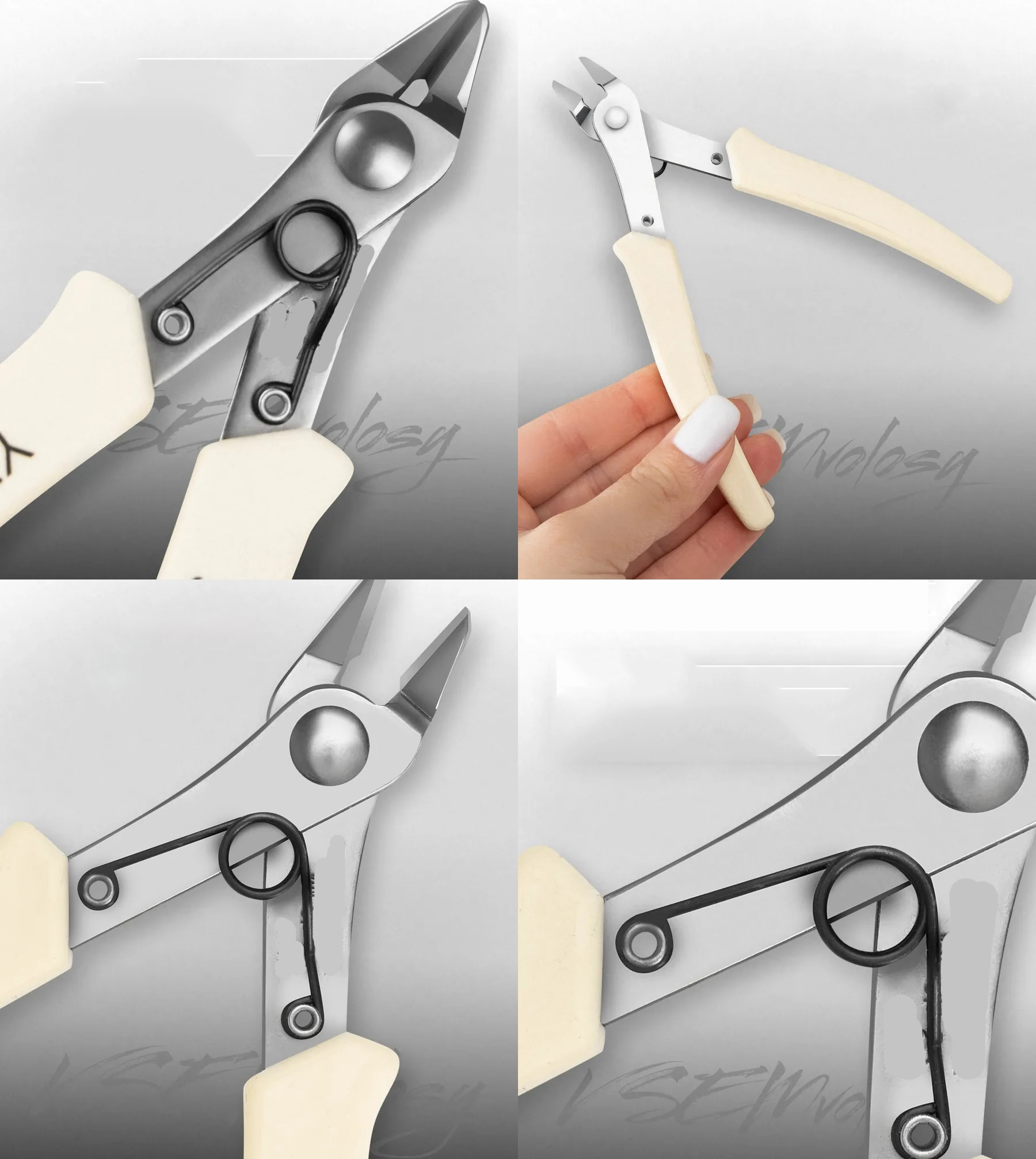 Ultra Keskin Mini Tel ve Kablo Kesici Makas 722934