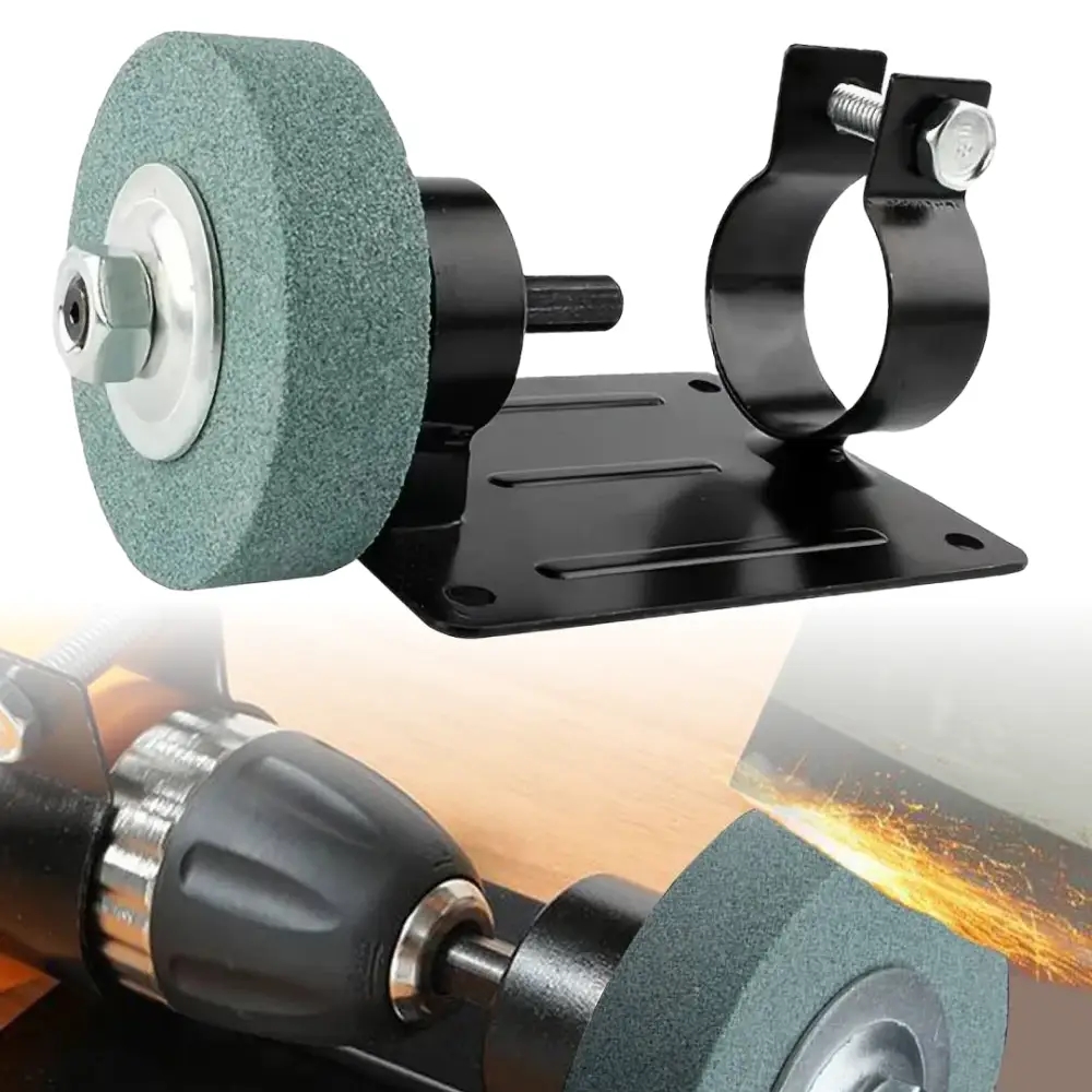  Matkap Uyumlu Bıçak Bileme Aparatı - Sabitleme Standlı Profesyonel Bileyici 722937