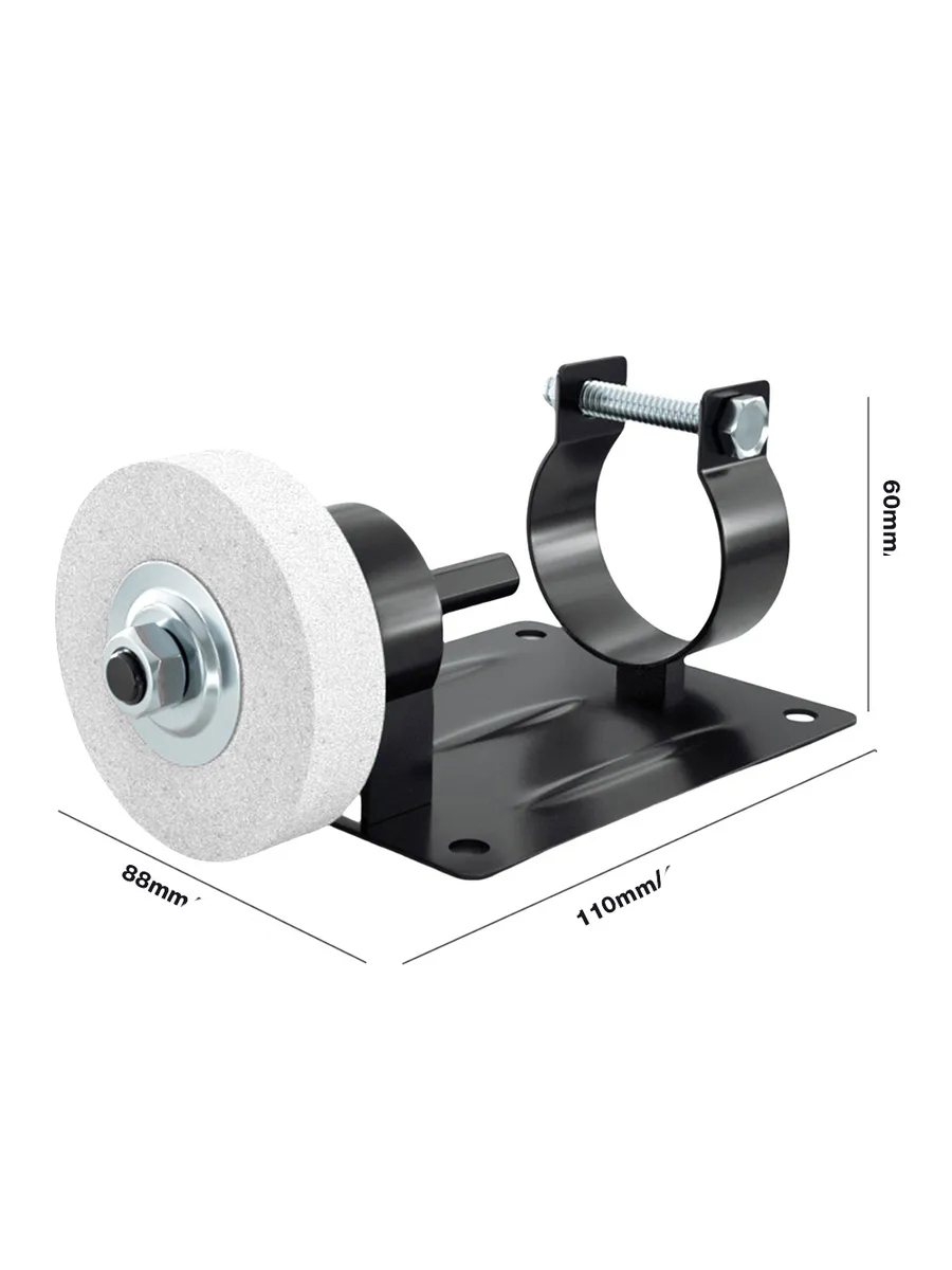  Matkap Uyumlu Bıçak Bileme Aparatı - Sabitleme Standlı Profesyonel Bileyici 722937