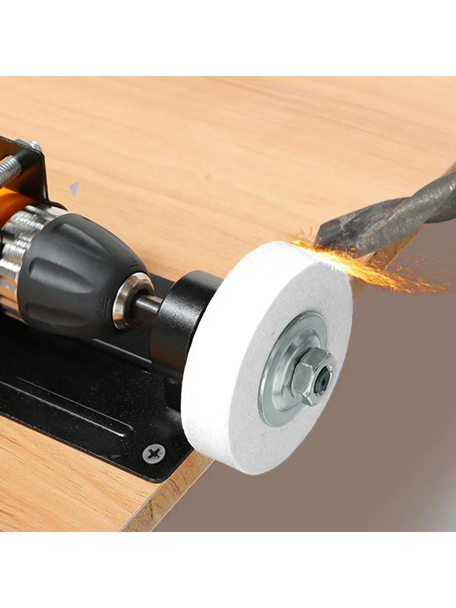  Matkap Uyumlu Bıçak Bileme Aparatı - Sabitleme Standlı Profesyonel Bileyici 722937