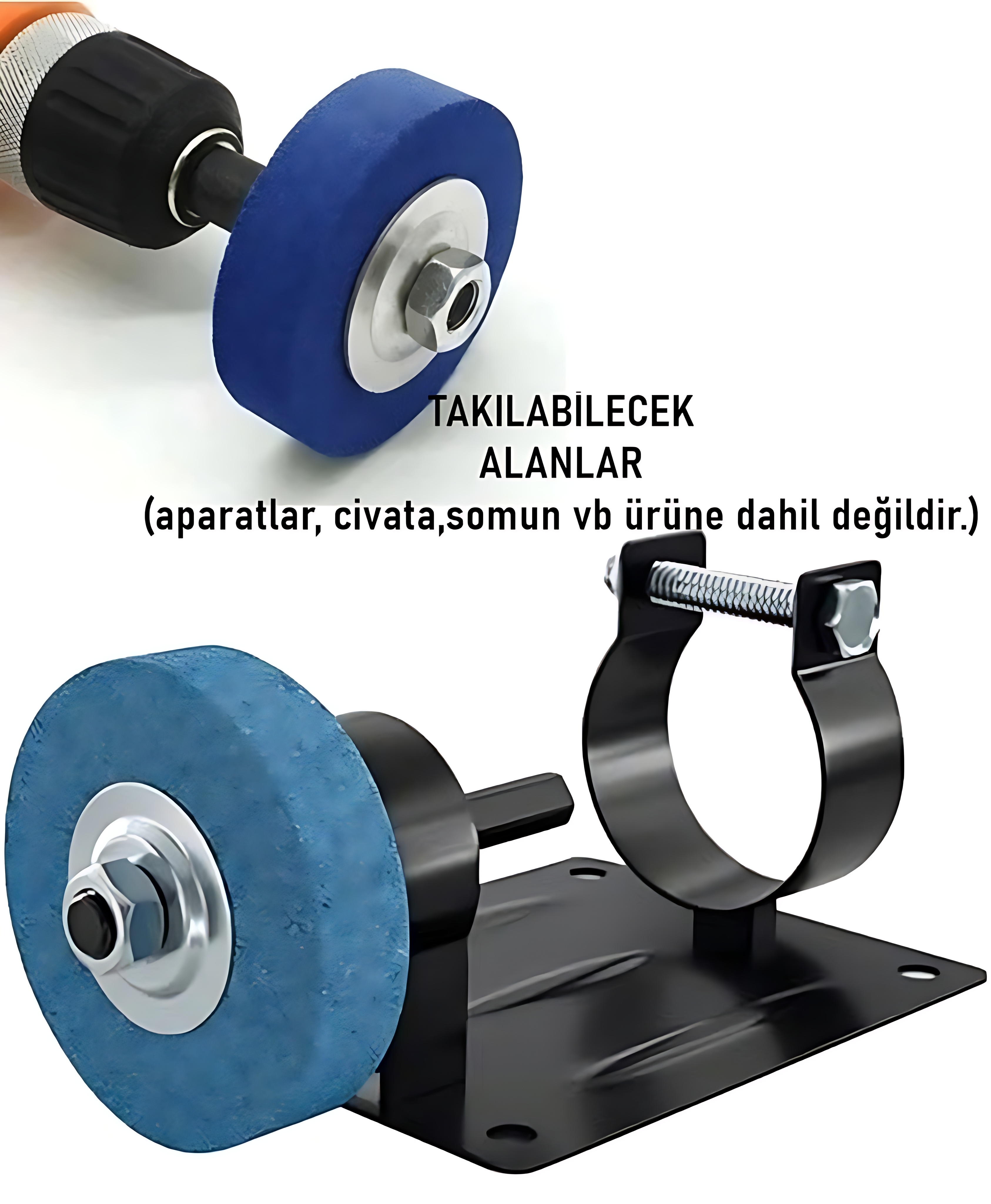 2’li Bıçak Bileme Taşı - Matkap ve Taşlama Uyumlu Profesyonel Set 722938