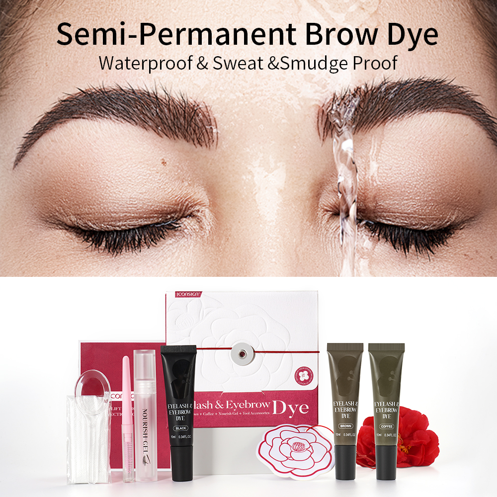 Pratik Kaş Kınası - 60 gün - 10 Dakikada Dövme Etkili Su Geçirmez Kaş & Kirpik Boyası 722963