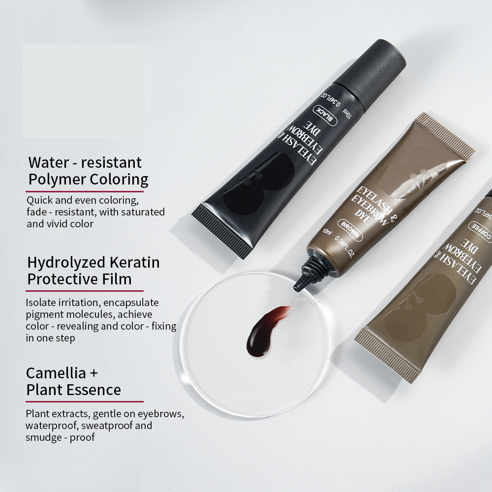 Pratik Kaş Kınası - 60 gün - 10 Dakikada Dövme Etkili Su Geçirmez Kaş & Kirpik Boyası 722963